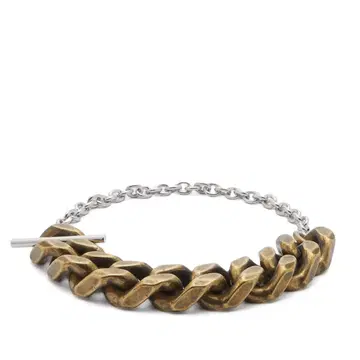 새상품 DRIES VAN NOTEN 24AW 체인 팔찌 L