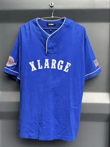 엑스라지 XLARGE 남성용 베이스볼 숏슬리브 T셔츠