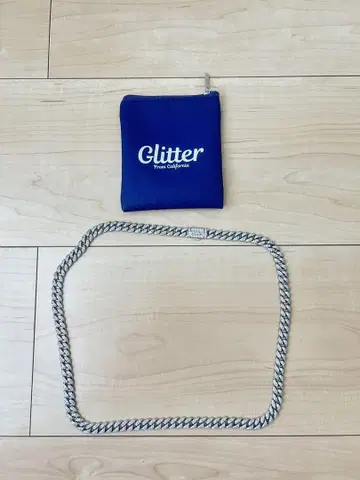 Glitter 체인 목걸이 액세서리 [ 새상품급 ]