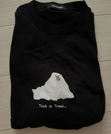 스시라멘 빛나는 유령 롱 T