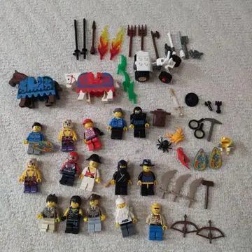 LEGO 레고 미니 피규어 묶음 판매 말, 닌자 외