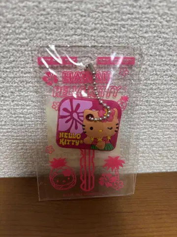 헬로키티 플라 하와이안 히비스커스 스트랩 [ HAWAII 한정품 ]