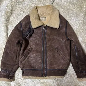 MILITARY TYPE-B2 무스탕 자켓 보아 자켓 M