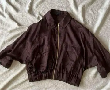 ZARA 다크 브라운 크롭 자켓