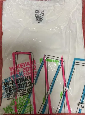 W-KEYAKI FES. 2022 티셔츠 M 사이즈