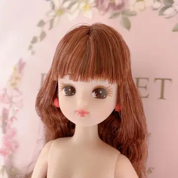 미사용 리카짱 인형 포토제닉 리카 헬로키티 헤드 50주년