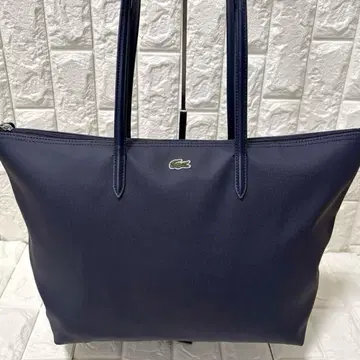 LACOSTE 라코스테 토트백 A4 대응 대용량 출퇴근 통학 컨디션 최상