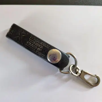X 데뷔 무렵 팬클럽 가죽 키링 블랙