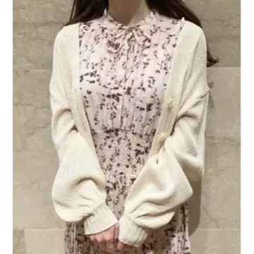 SNIDEL 돌먼 니트 가디건 IVR