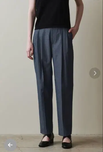 Steven Alan 턱 테이퍼드 팬츠 M