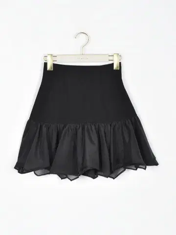AnMILLE 보일 더블 헴 미니 스커트