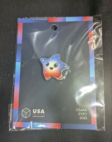 오사카 만박 EXPO 미국관 핀 배지 스파크 USA