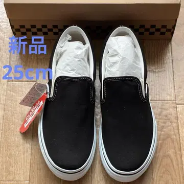 [ 새상품 ] VANS 슬립온 25cm