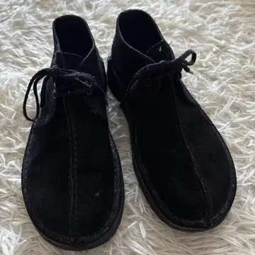 CLARKS 클락스 데저트 트렉 왈라비 부츠 블랙 25.0