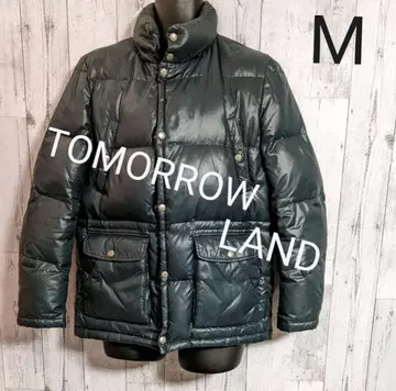 TOMORROWLAND 후드 결품 네이비 다운 자켓 M
