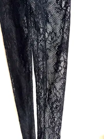 if six was nine LEG/LG BLACK LACE