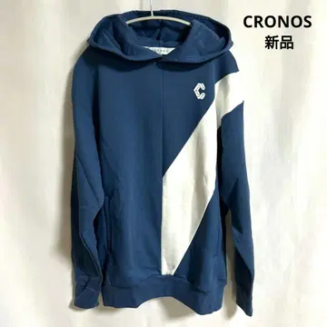 [ 새상품 ] 완판템 CRONOS 크로노스 후디 후드티 블루 S