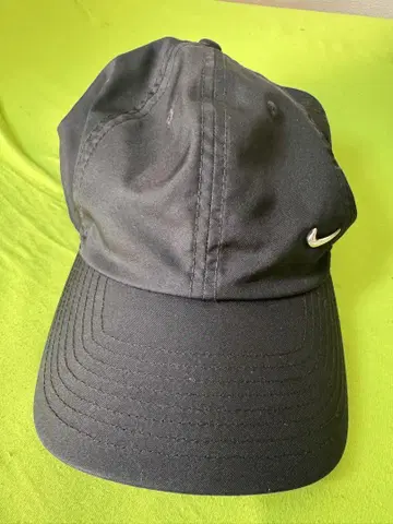 Nike 블랙 나일론 캡