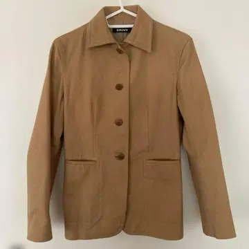 DKNY 베이지 테일러드 자켓