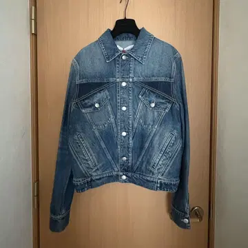 alexander mcqueen 패치워크 데님 자켓 택 포함