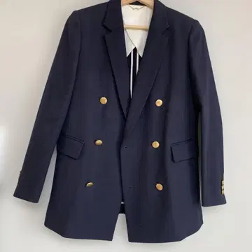 MACPHEE 네이비 더블 브레스트 자켓