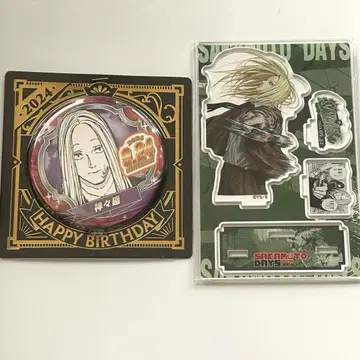 SAKAMOTO DAYS 생일 캔뱃지 생일 디오라마 카미카마에