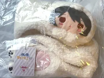 사쿠마 리츠 고백 풍선 화이트 베어 머플러