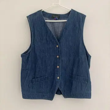 [ 새상품급 ] WILLOWBEND 데님 베스트 M 사이즈