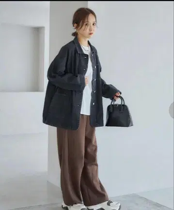 다나카 리나 mysa 시마무라 데님 자켓 M