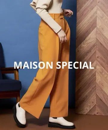 와이드 칼라 슬랙스 [ MAISON SPECIAL ]