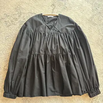 yori 블랙 블라우스 F 사이즈