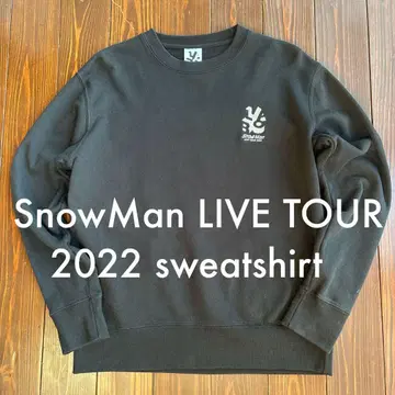 2022 SnowMan 스노우 라이브 맨투맨 프리 사이즈 새상품급