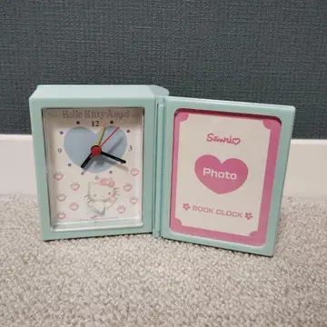 레어 산리오 북클락 엔젤 키티 본형 시계