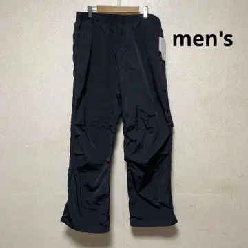 Right-on 블랙 와이드 팬츠 ( men's )