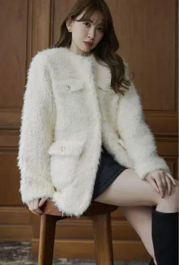 herlipto Royal Faux Fur Coat