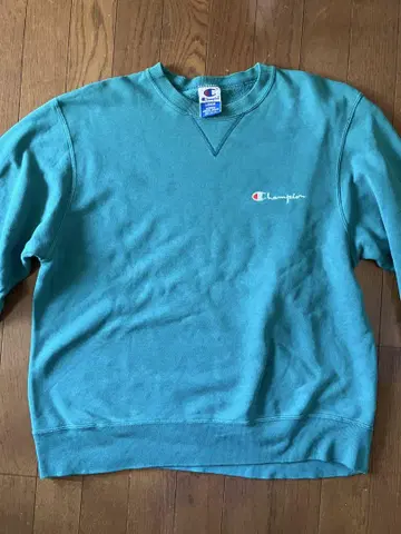 Champion 터콰이즈 크루넥 트레이닝복