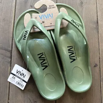 VIVA! 비바 아일랜드 비치 샌들 26cm 일본제 카키