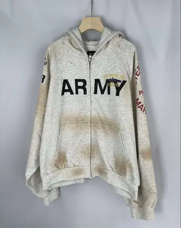 PROJECT G/R ARMY ZIP HOODIE 후드티 2