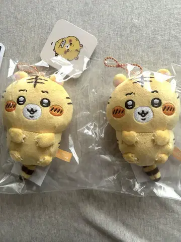 나가노의 호랑이 봉제 인형 복권 마스코트 D상 x 2