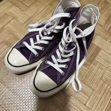컨버스 올스타 퍼플 스니커즈