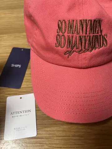 모자 쉽스 SHIPS 핑크