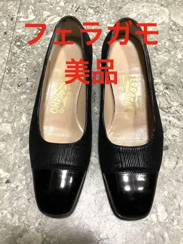 Ferragamo 블랙 플랫슈즈