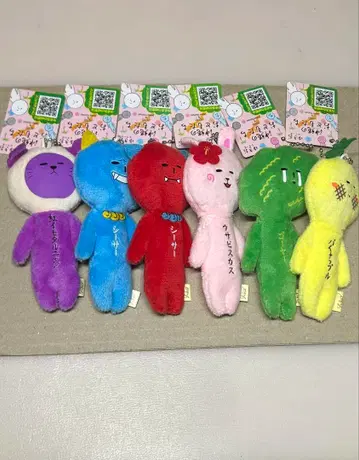 소매 오키나와 고구마 시사 토끼 고야 파인애플 6종 세트 기념품