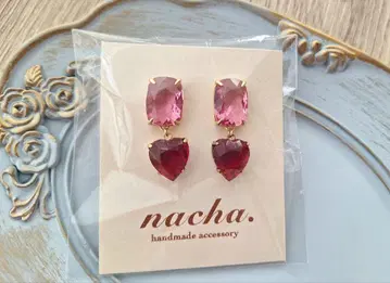 9/28까지 판매 / 미사용 / 배송비 포함 nacha. 크리스탈 귀걸이