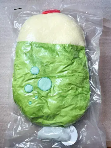 [ 미개봉 새상품 ] 빌리지 뱅가드 크림 소다 BIG 봉제 인형 쿠션