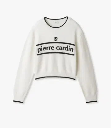 FRAY I.D Pierre cardin 콜라보 로고 니트 풀오버
