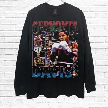 Gervonta Davis 복싱 데이비스 [ XL 사이즈 ] 긴팔 블랙