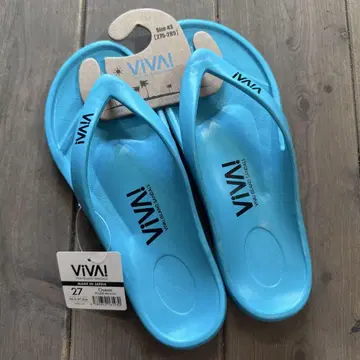VIVA! 비바 아일랜드 비치 샌들 오션 블루 27cm 일본제