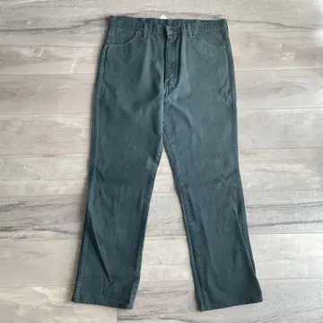 70s 80s 랭글러 그린 빈티지 데님 팬츠 미국제