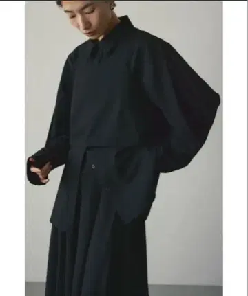 2피스 캐미 레이어드 셔츠 스타일 믹서기